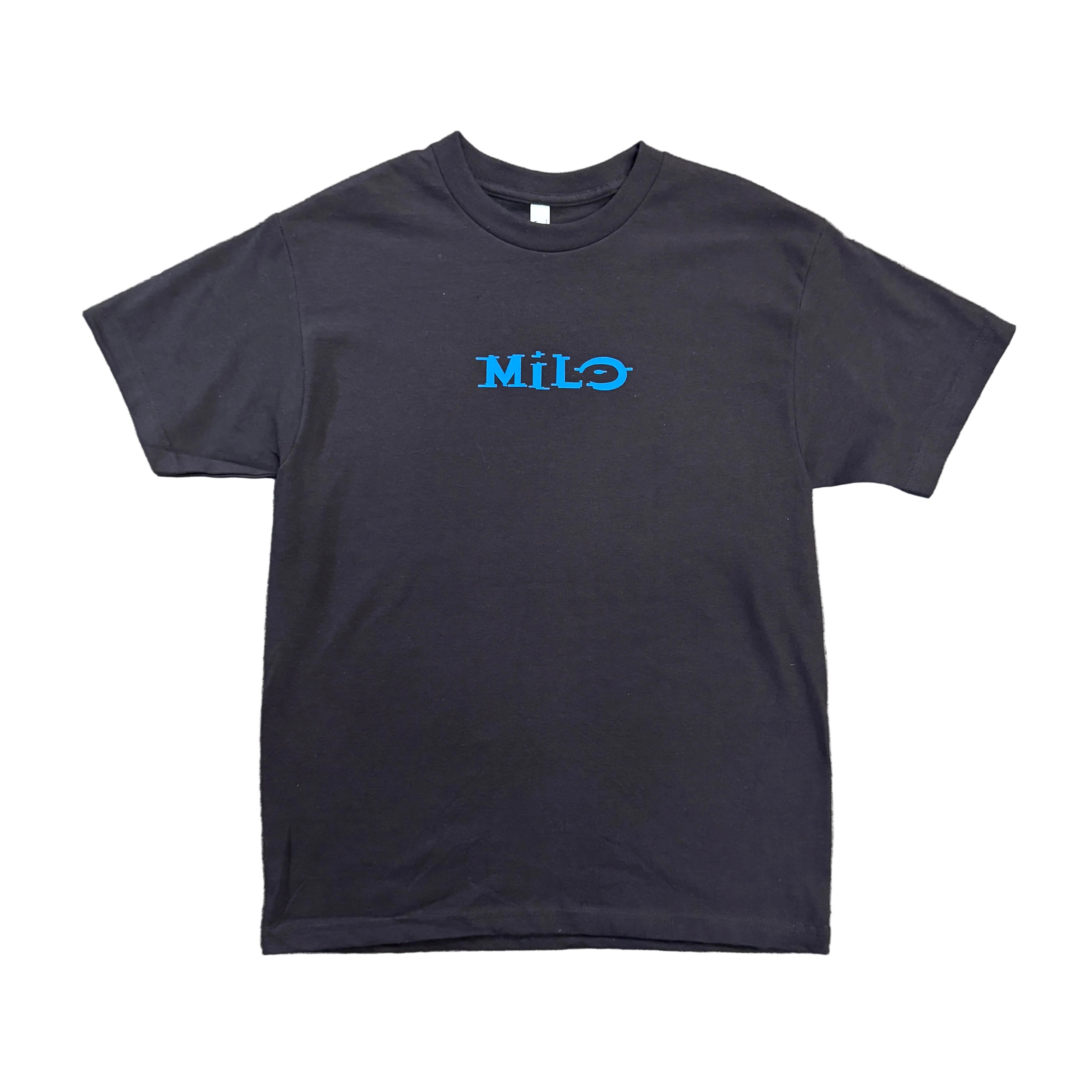 Men's Milosport Ruff Washed Halo T-Shirt in a relaxed fit, featuring a washed fabric with a subtle halo graphic.