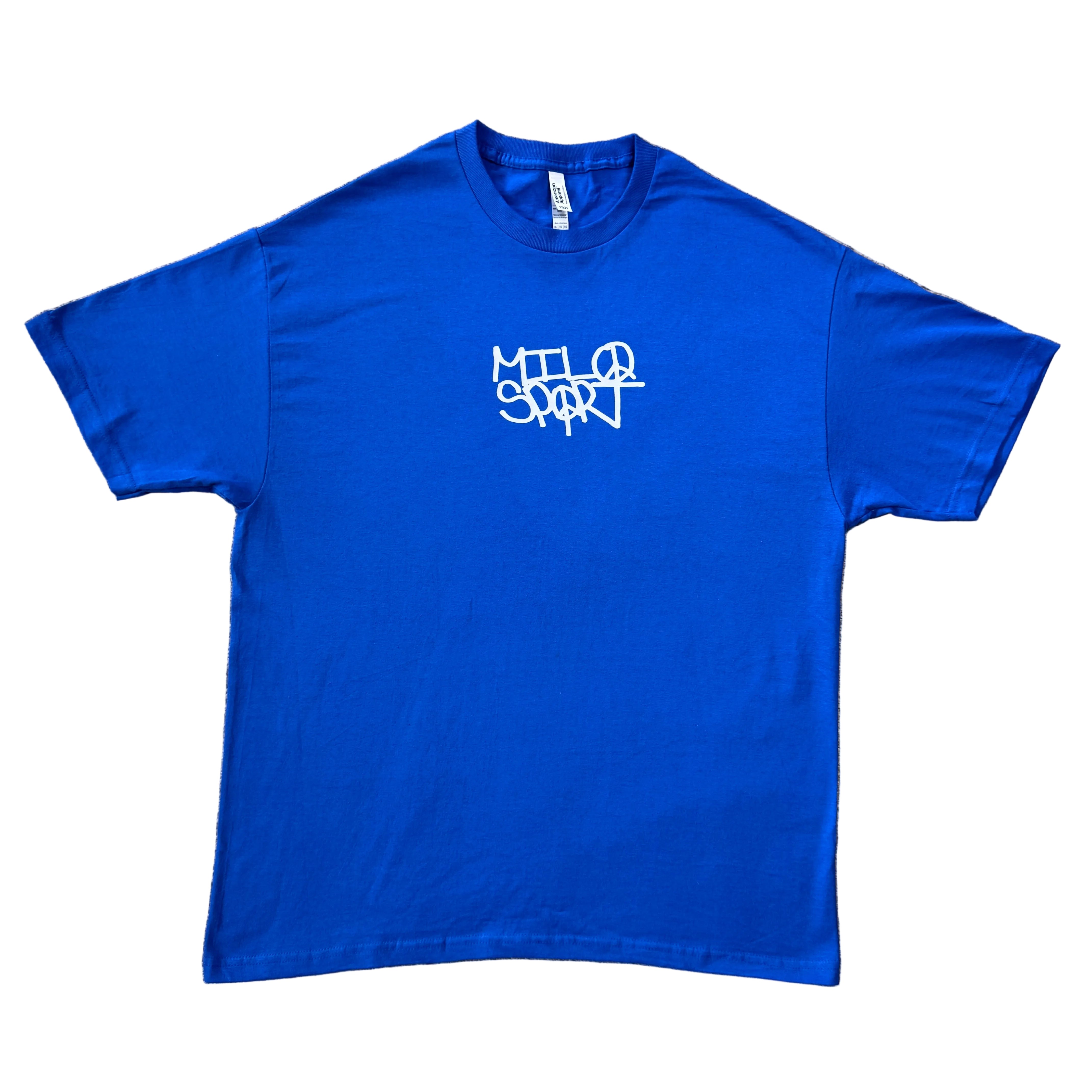 Mens Milosport Heavyweight Hands T-Shirt featuring a bold graphic design on the front, made from durable heavyweight fabric.
