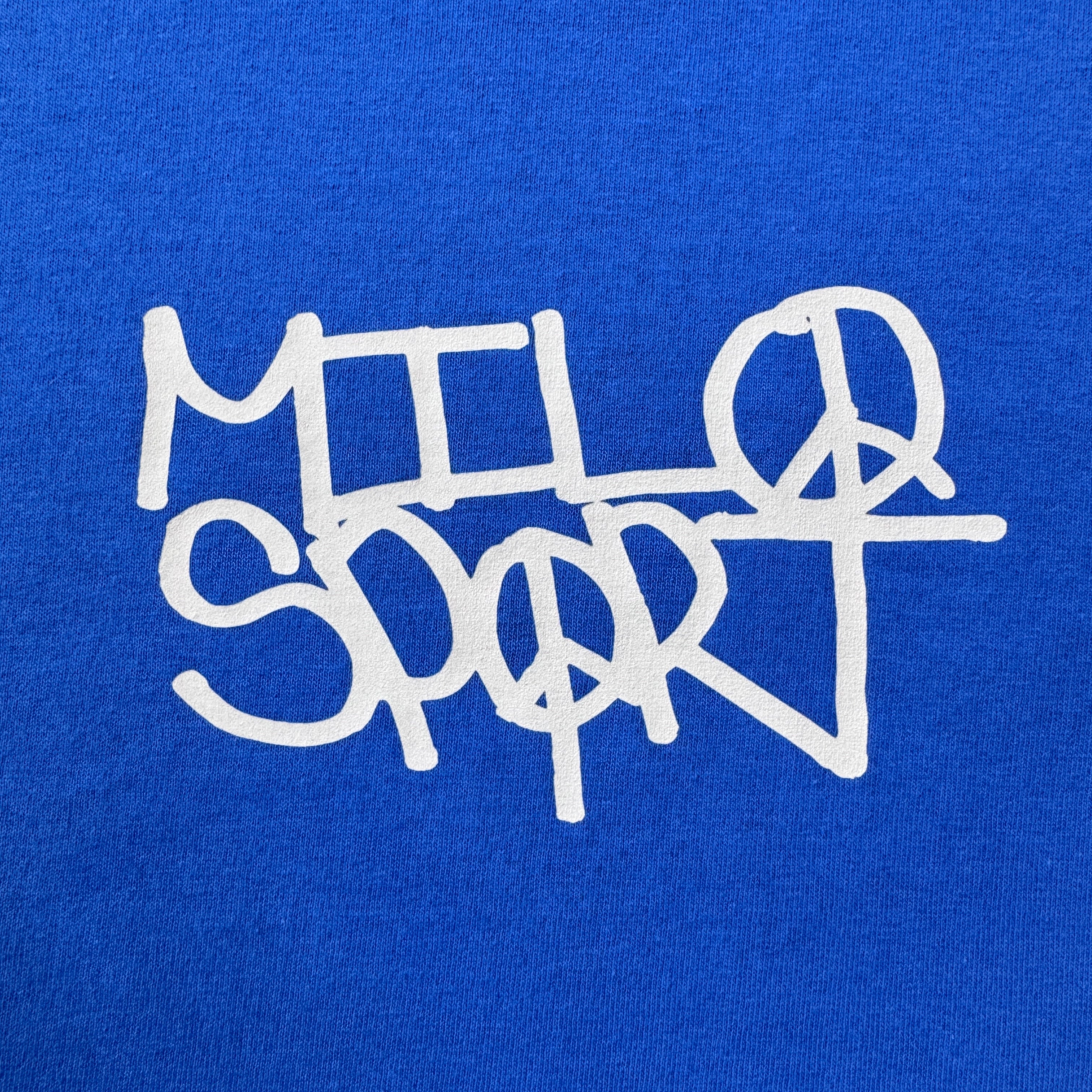 Men's Milosport Heavyweight Hands T-shirt with graphic print, featuring bold hands design on a comfortable, durable fabric.